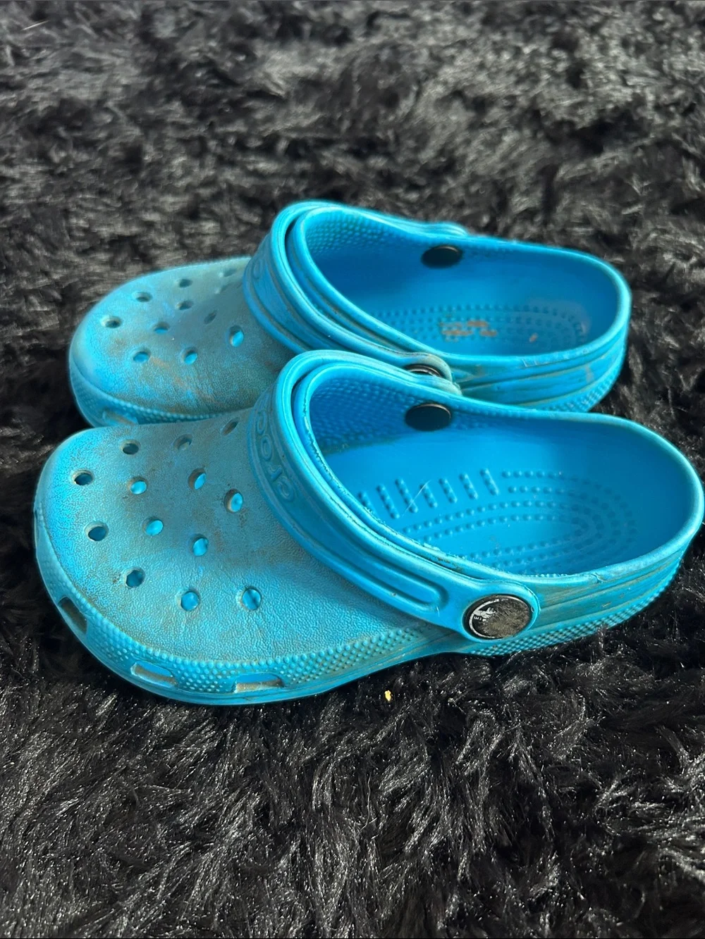 CROCS Kids Classic Clog in Turquoise Blue
